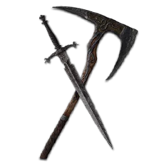 Axe and Dagger weapon icon