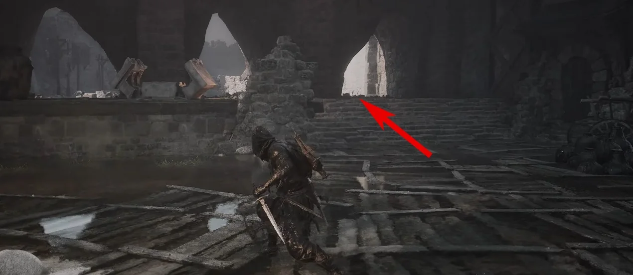 Annotated route toward Citadel of Penance