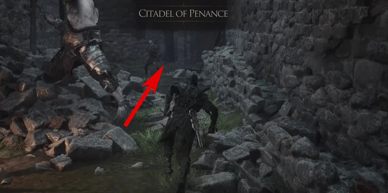 Citadel route toward left turn