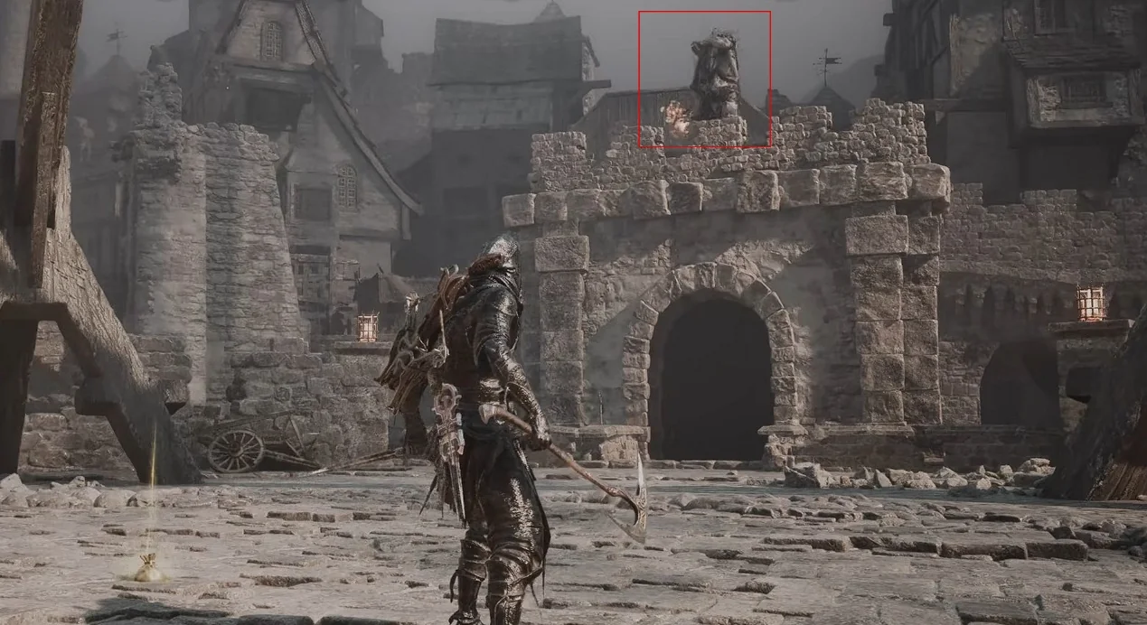 Citadel arena where enemy drops in