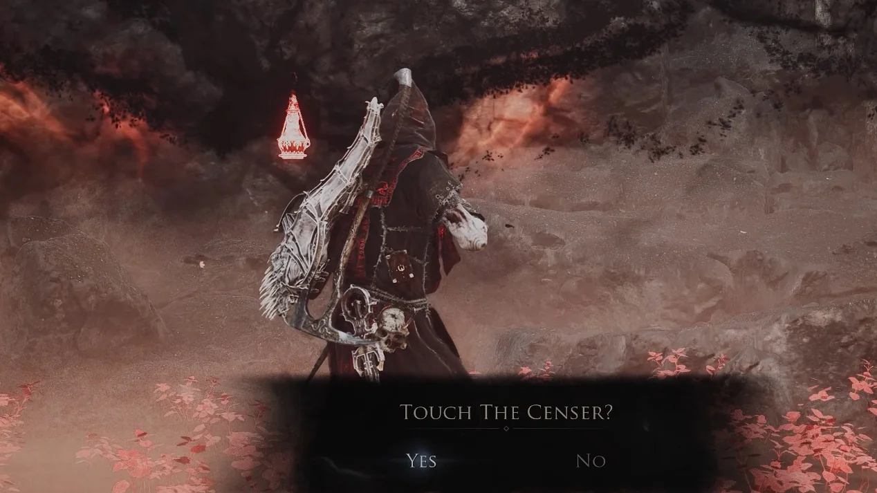 Touch The Censer interaction