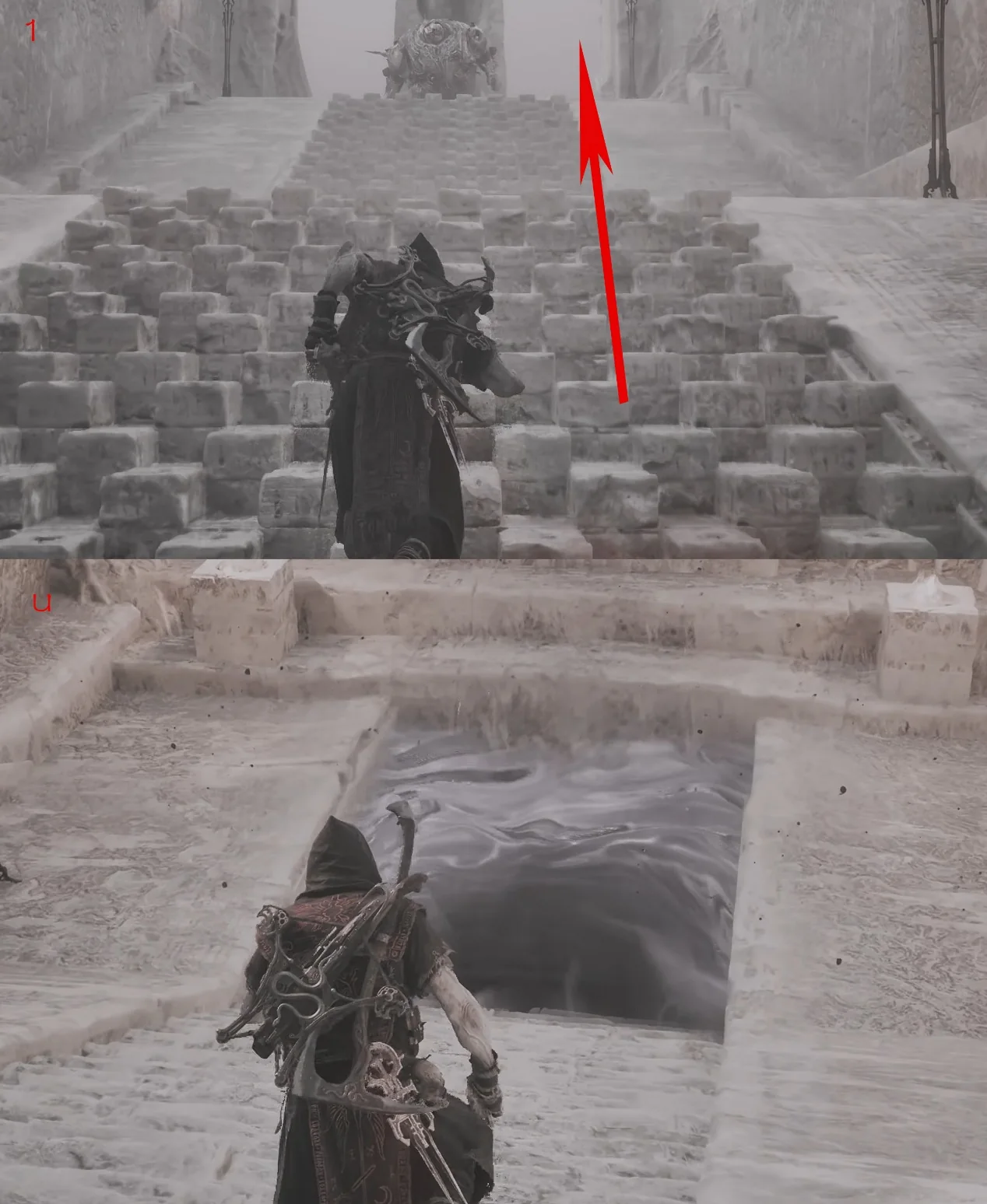 Route toward Chamber of Becoming