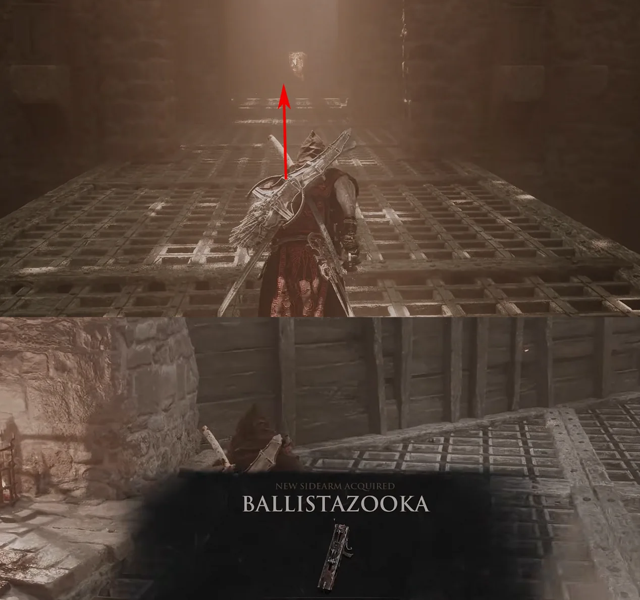 Annotated Ballistazooka route step 07