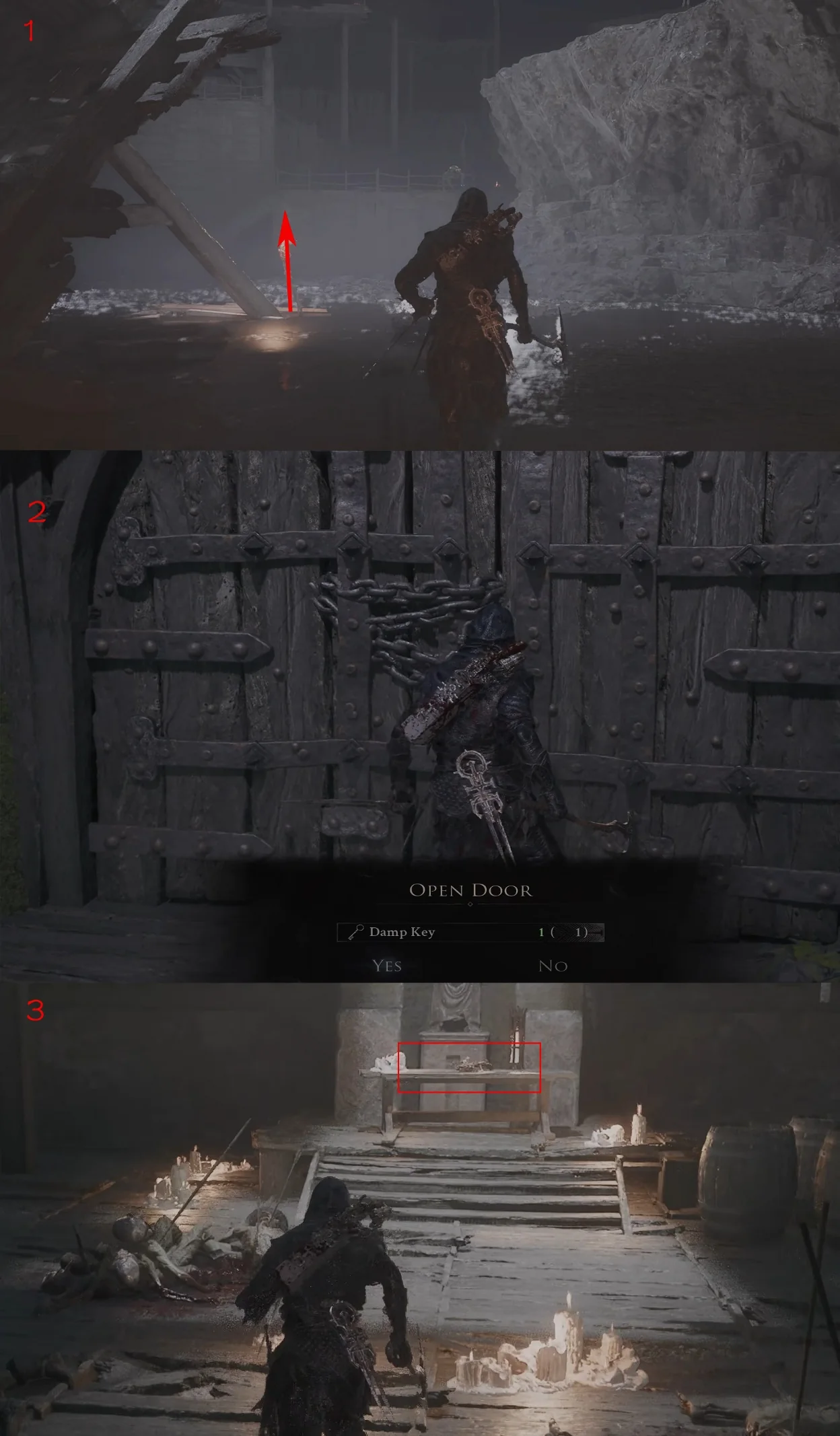 Annotated Forgotten Crossbow route step 06
