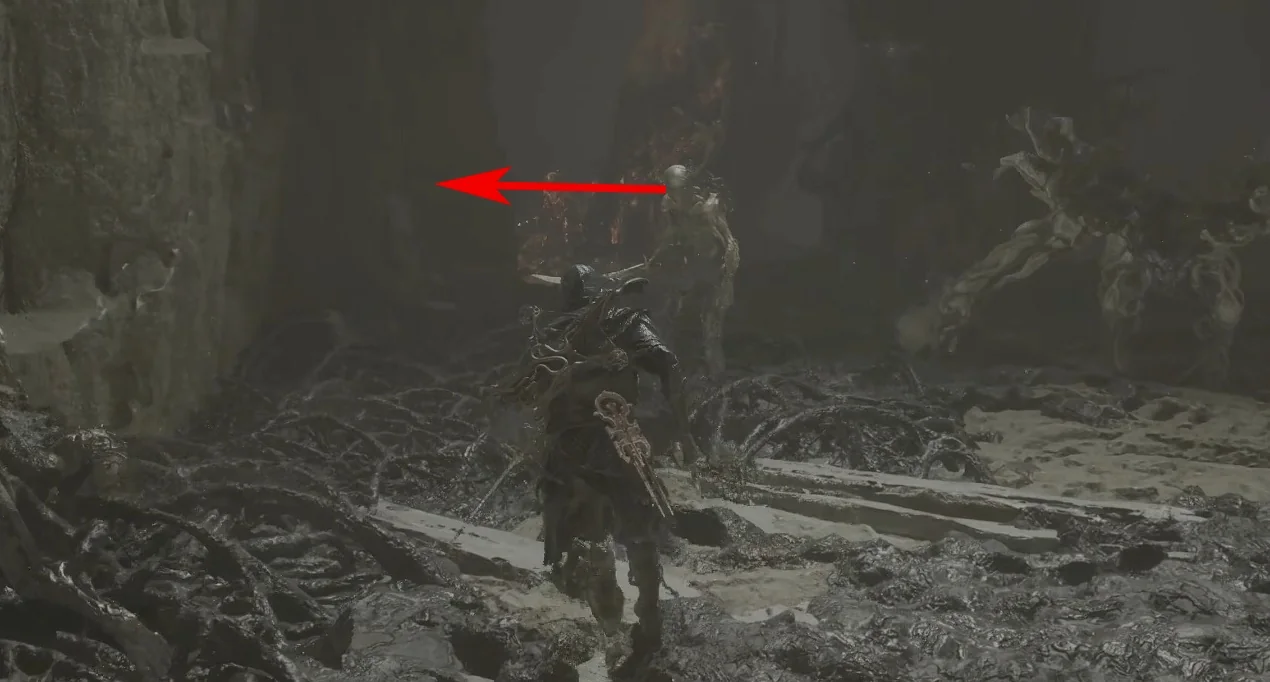 Annotated Salvaged Trebuchaxe route step 02