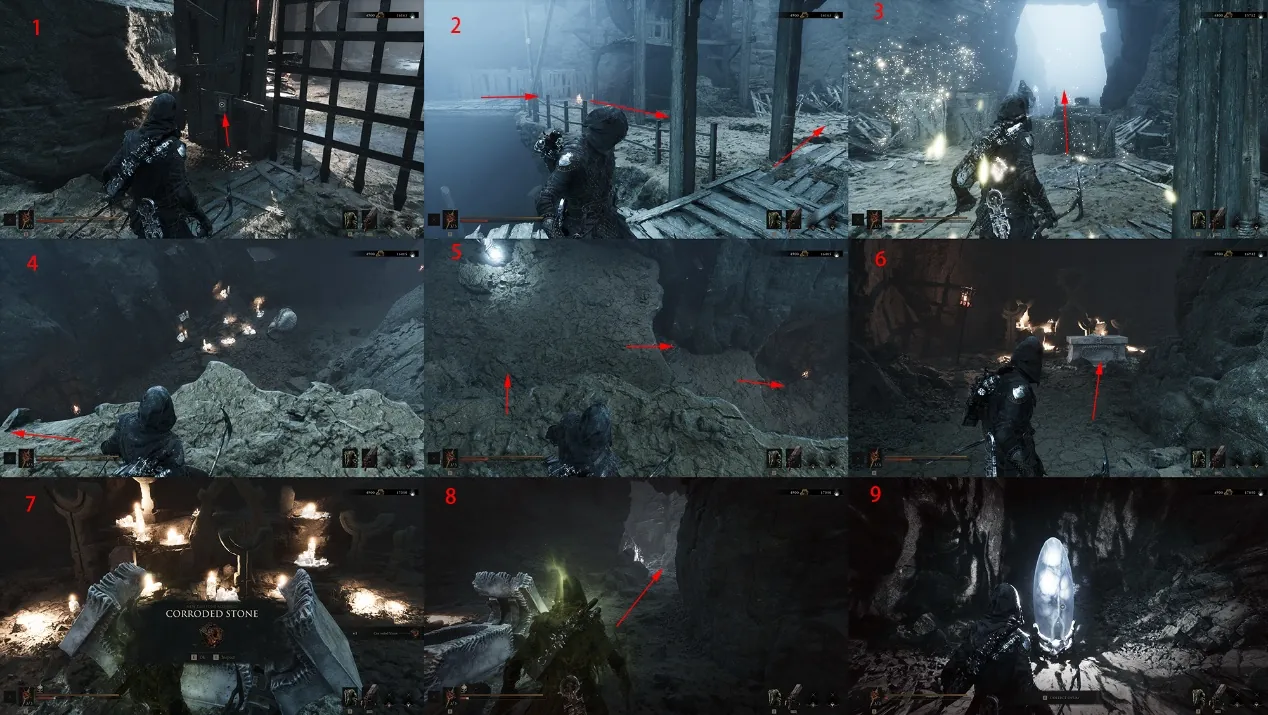 Annotated Fallen Village purification route