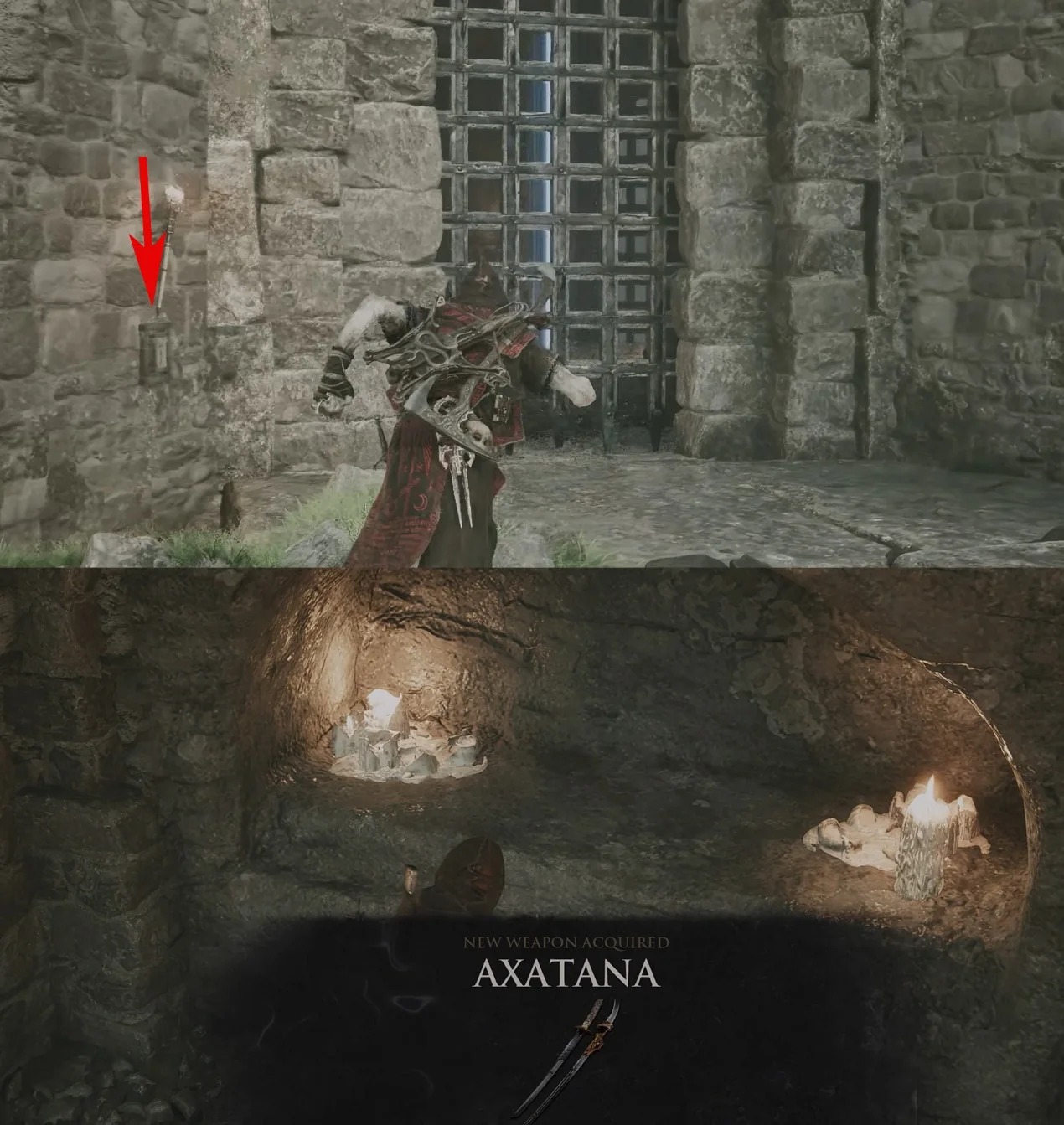 Annotated Axatana acquisition route 6