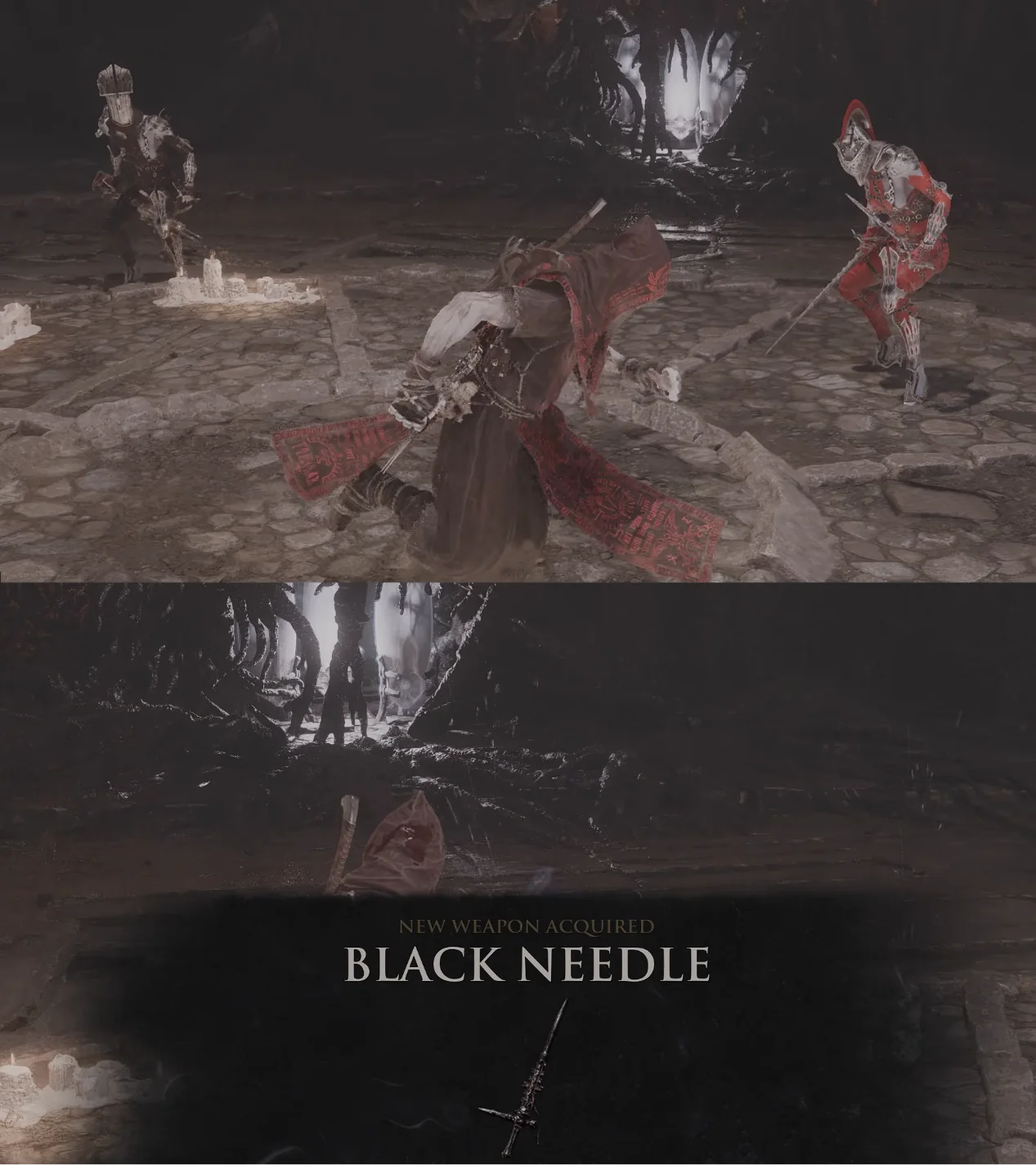 Annotated Black Needle acquisition route 6