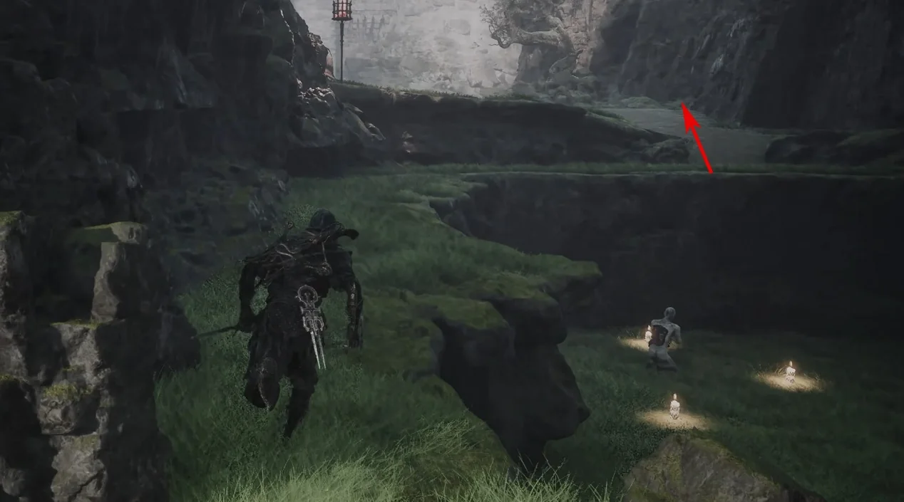Annotated Great Martyr's Blade acquisition route 3