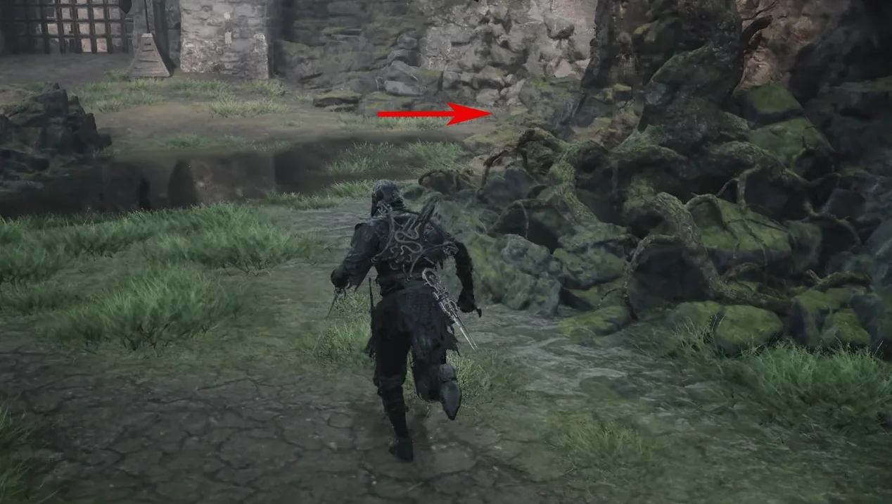 Annotated Great Martyr's Blade acquisition route 4