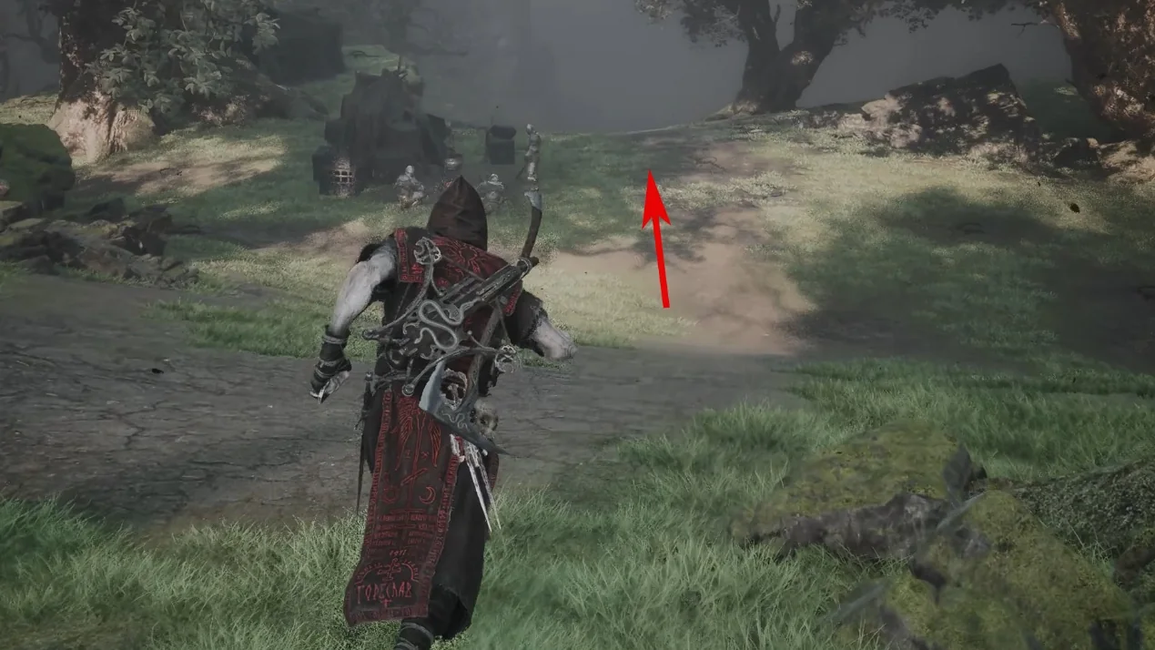 Annotated Obsidian Hammer acquisition route 2